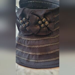 Scala hat/visor, black